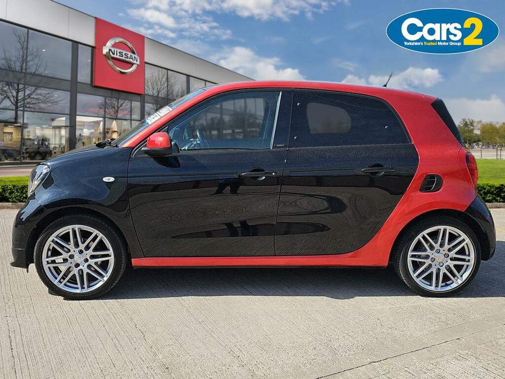 Smart Forfour 0.9T Brabus Xclusive Hatchback Twinamic BV67YSB Red #6