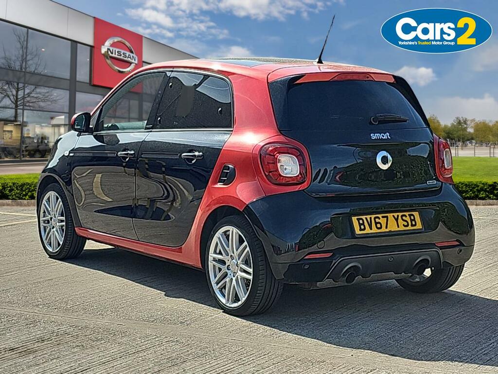 Smart Forfour 0.9T Brabus Xclusive Hatchback Twinamic BV67YSB Red #5