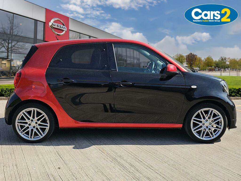 Smart Forfour 0.9T Brabus Xclusive Hatchback Twinamic BV67YSB Red #2