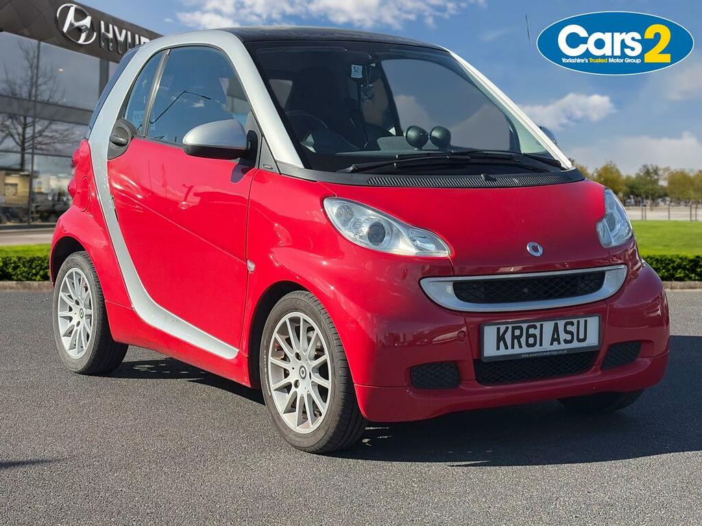 Smart Fortwo Coupe Passion Mhd Softouch 2010 Red