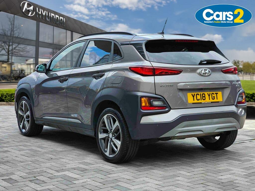 Hyundai Kona 1.6 T-gdi Blue Drive Premium Gt Suv Dct Grey #5