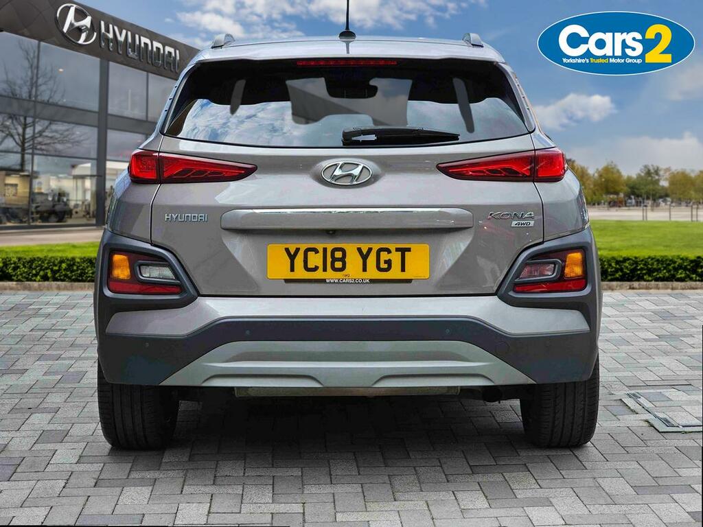 Hyundai Kona 1.6 T-gdi Blue Drive Premium Gt Suv Dct Grey #4