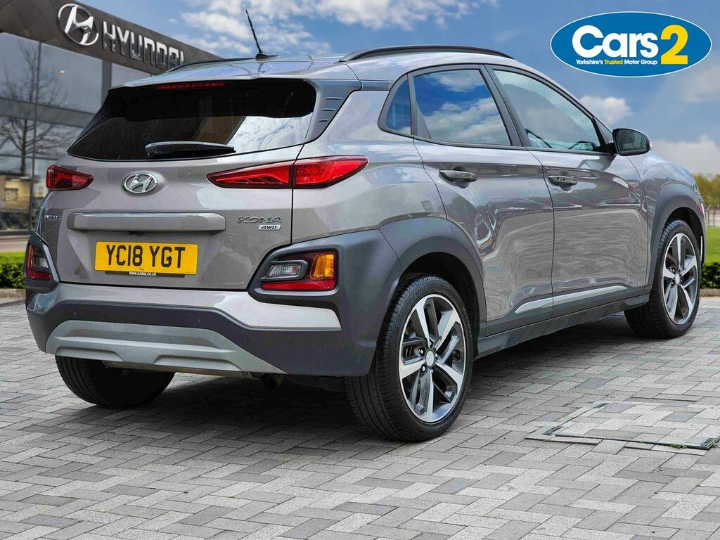 Hyundai Kona 1.6 T-gdi Blue Drive Premium Gt Suv Dct Grey #3