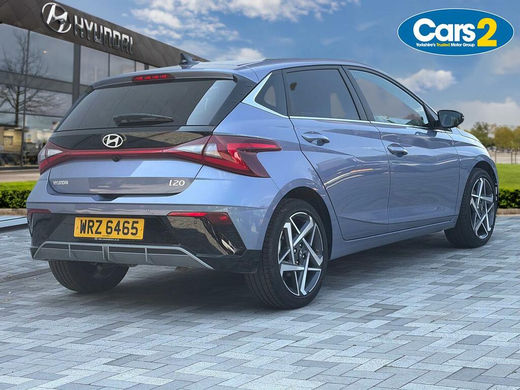 Hyundai I20 1.0 T-gdi Premium Hatchback Euro Blue #3