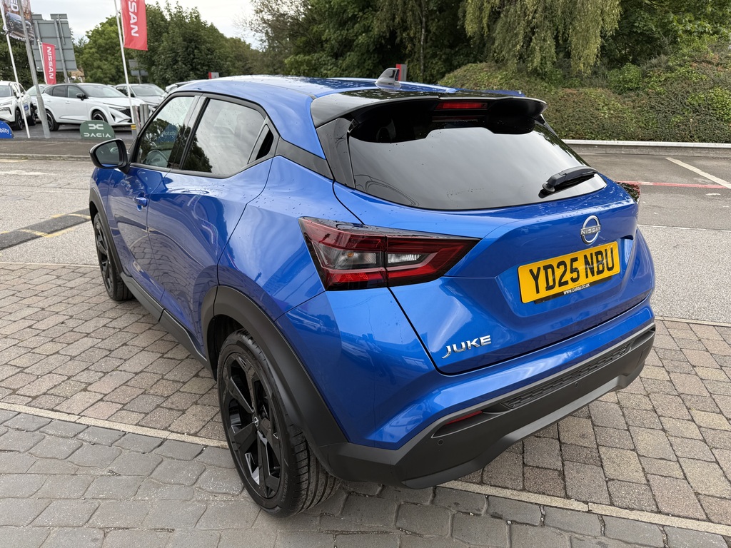 Nissan Juke 1.0 Dig-t Tekna Suv Dct Euro 6 S Blue #5