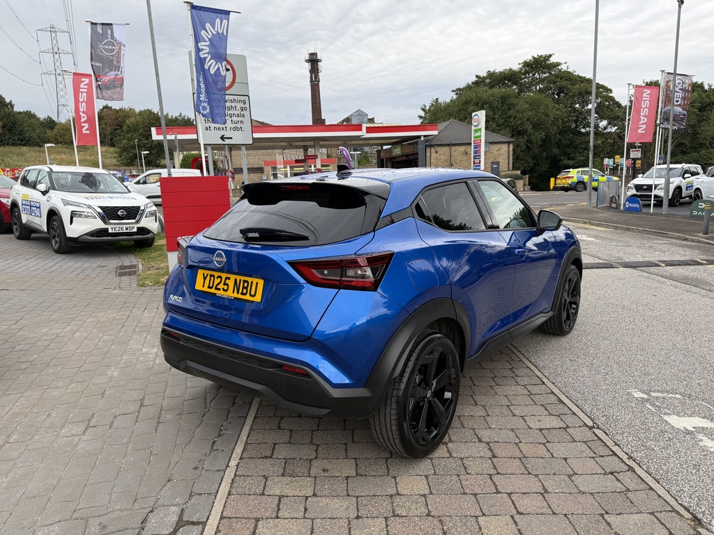 Nissan Juke 1.0 Dig-t Tekna Suv Dct Euro 6 S Blue #3