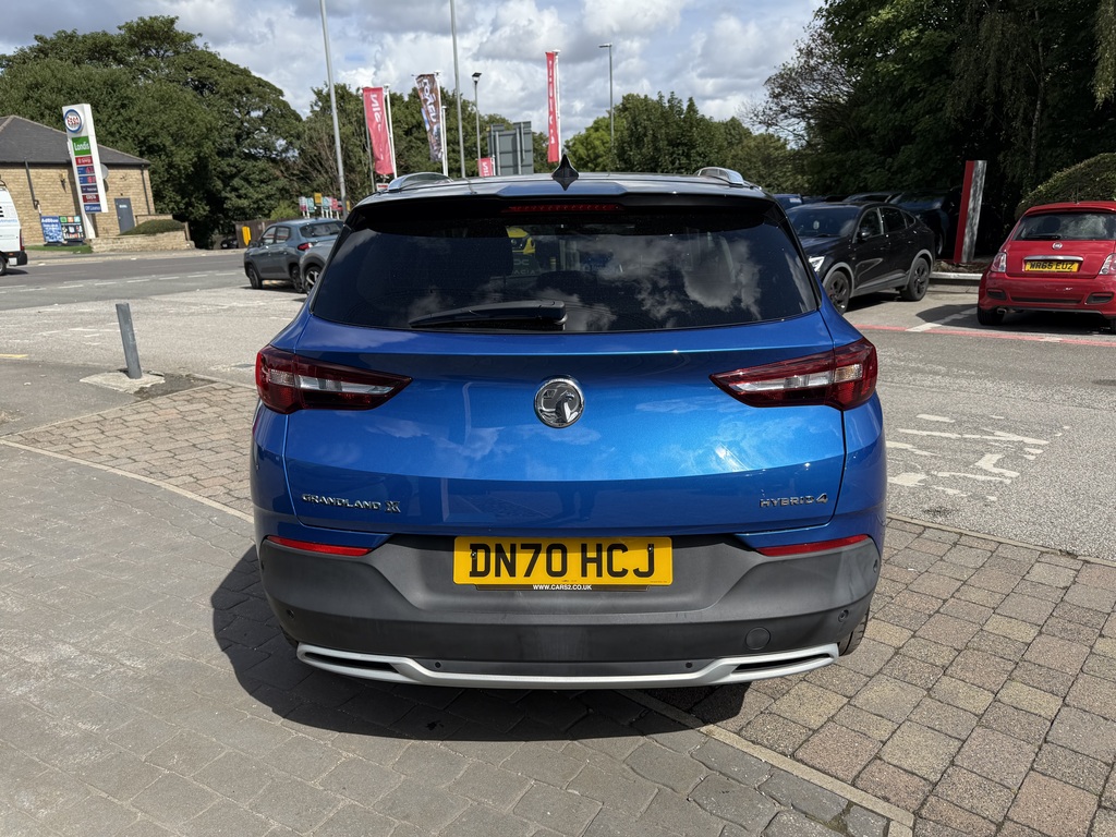 Vauxhall Grandland X 1.6 Hybrid4 300 Elite Nav Blue #4