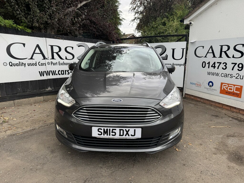 Ford Grand C-Max Mpv 1.5 Tdci Titanium 2015 Grey #3