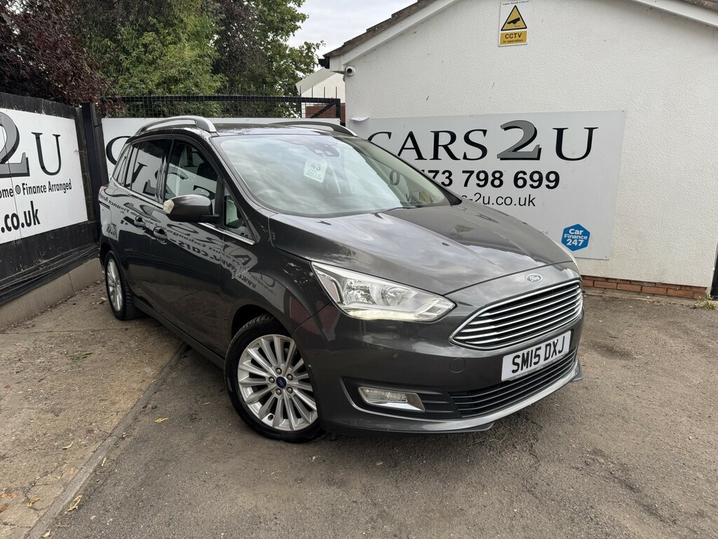 Ford Grand C-Max Mpv 1.5 Tdci Titanium 2015 Grey