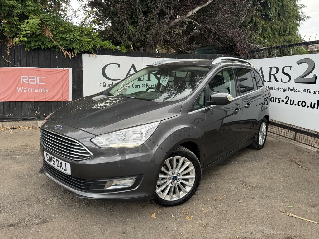 Ford Grand C-Max Mpv 1.5 Tdci Titanium 2015 Grey #5