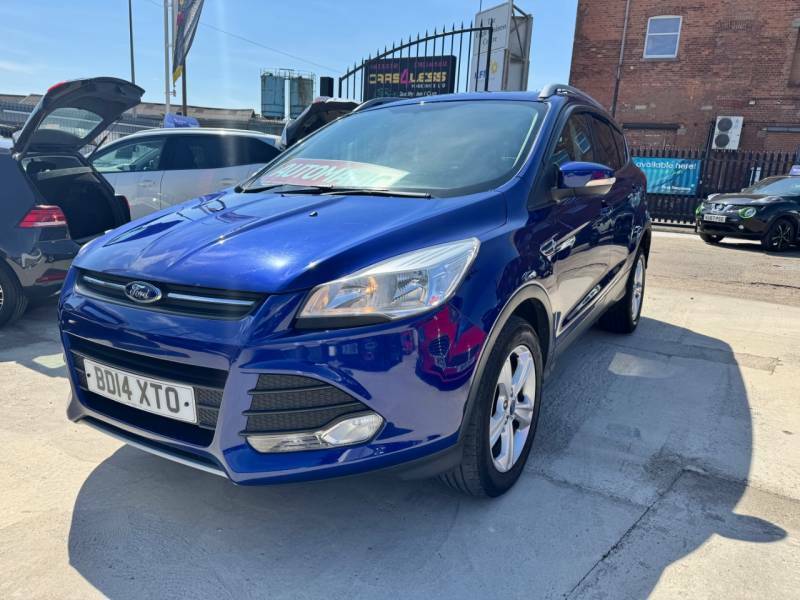 Ford Kuga 2.0 Tdci Zetec Powershift - 2014 14 BD14XTO Blue #4