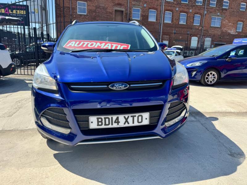 Ford Kuga 2.0 Tdci Zetec Powershift - 2014 14 BD14XTO Blue #3