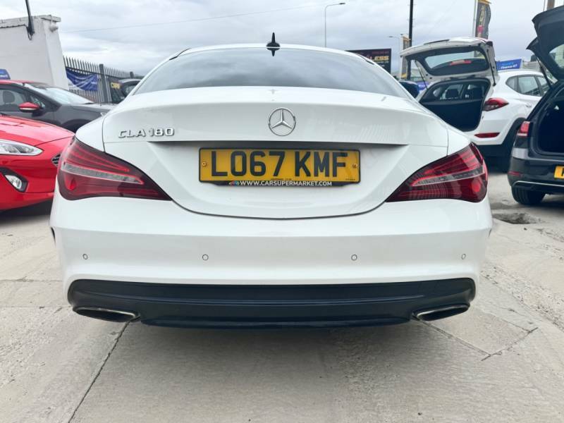 Mercedes-Benz CLA Class Cla 180 Amg Line White #4