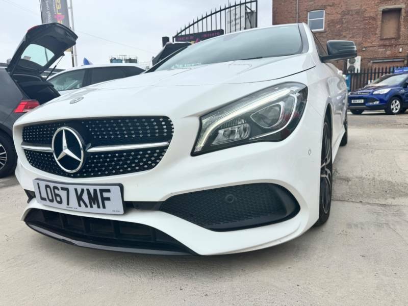 Mercedes-Benz CLA Class Cla 180 Amg Line White #3