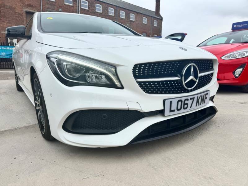 Mercedes-Benz CLA Class Cla 180 Amg Line White