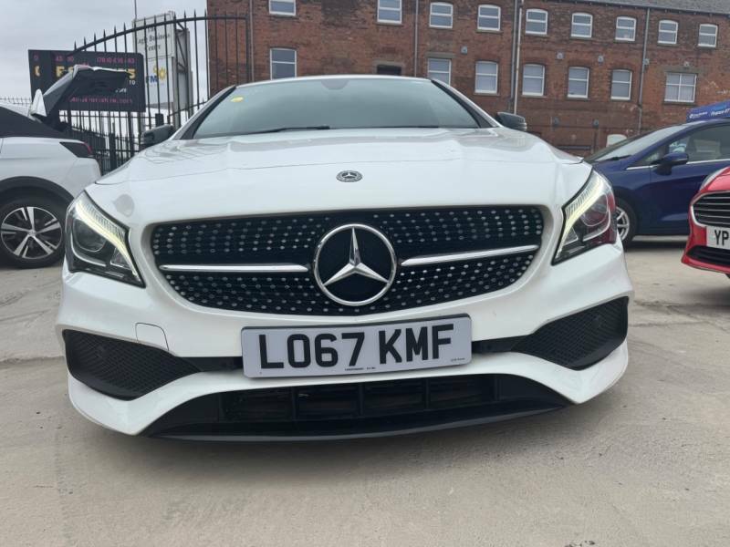 Mercedes-Benz CLA Class Cla 180 Amg Line White #2