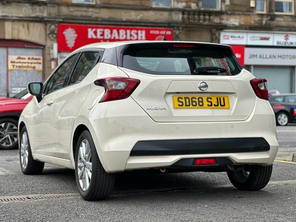 Nissan Micra 0.9L Acenta White #4