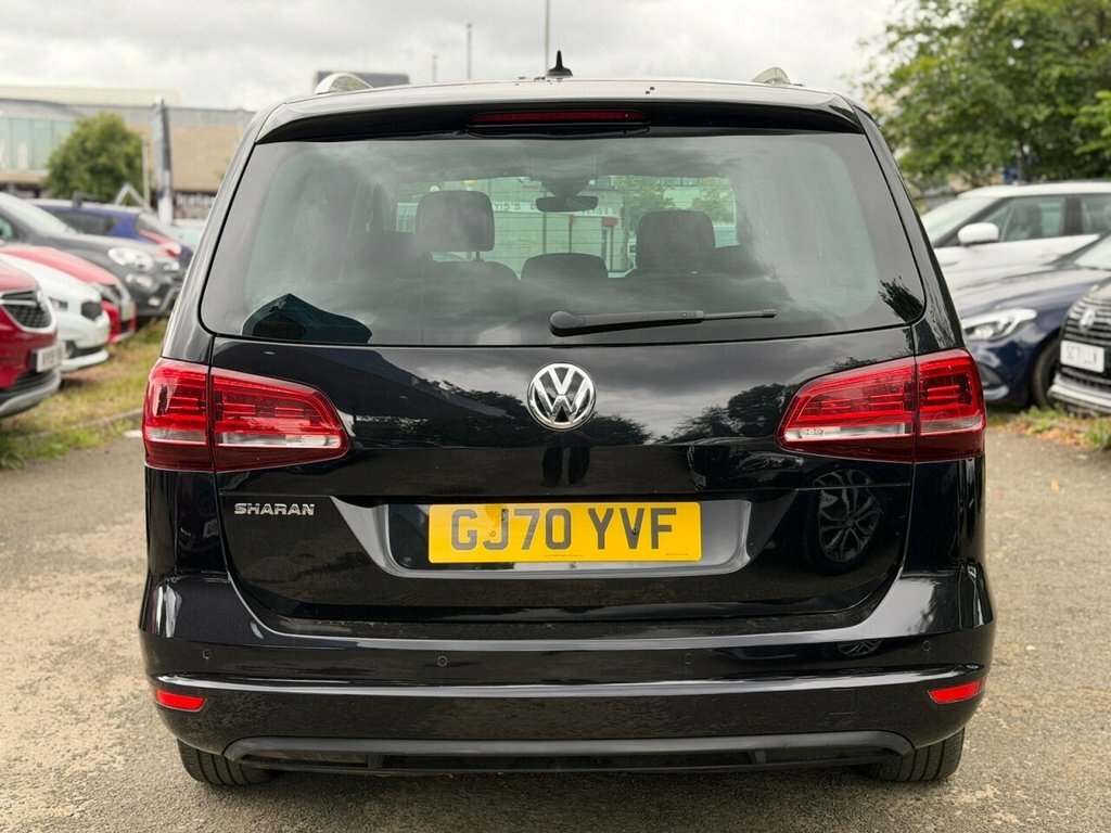 Volkswagen Sharan 2L Se Nav Black #6