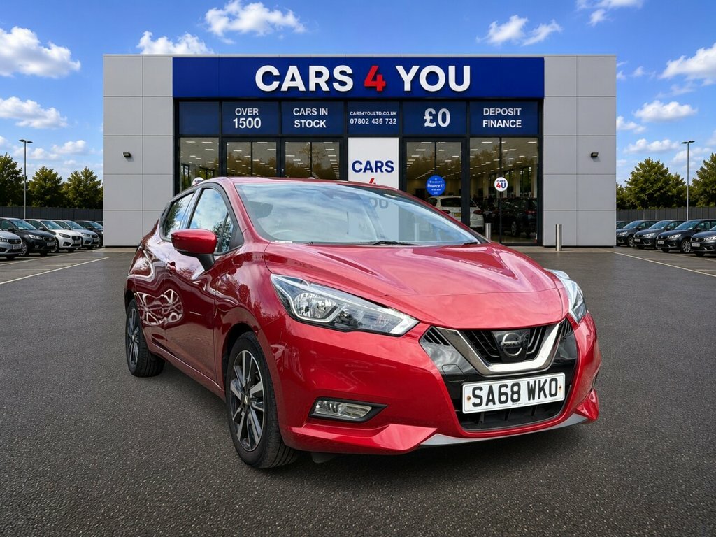 Nissan Micra 0.9L N-connecta Red