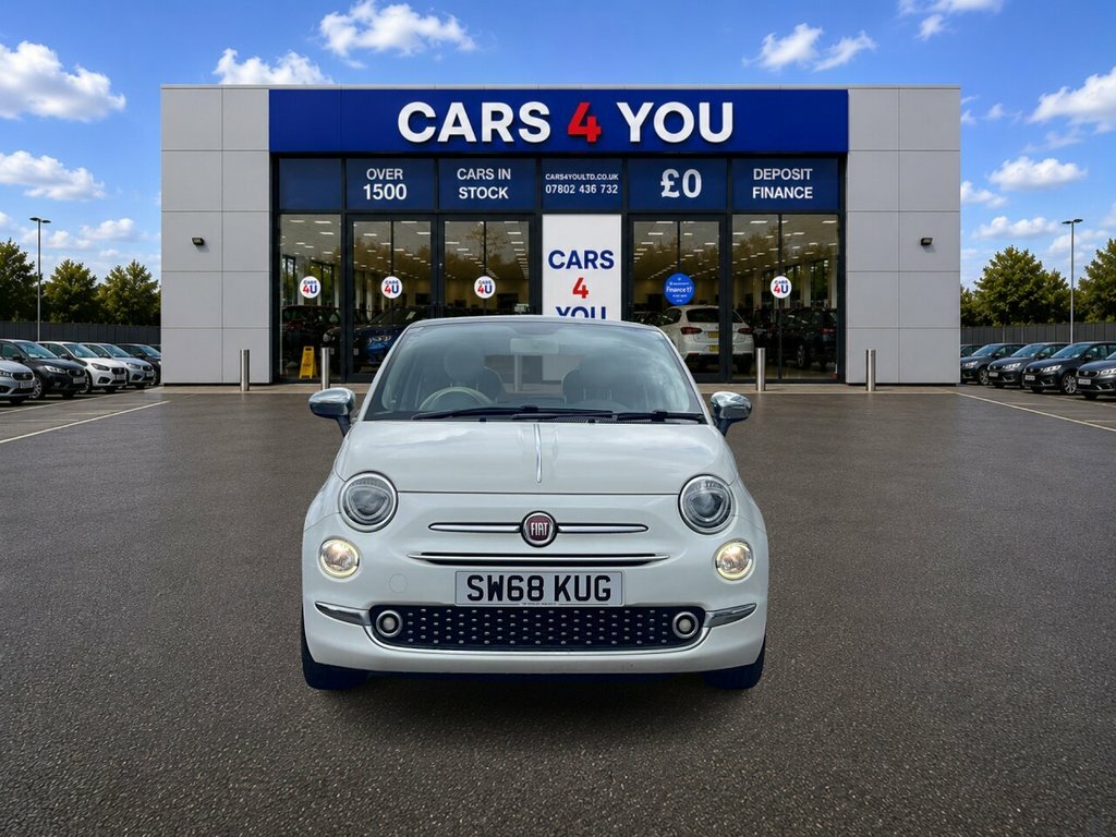 Fiat 500 1L Lounge SW68KUG White #2