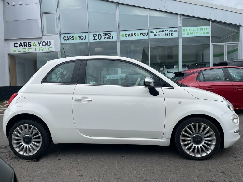 Fiat 500 1L Lounge SW68KUG White #4