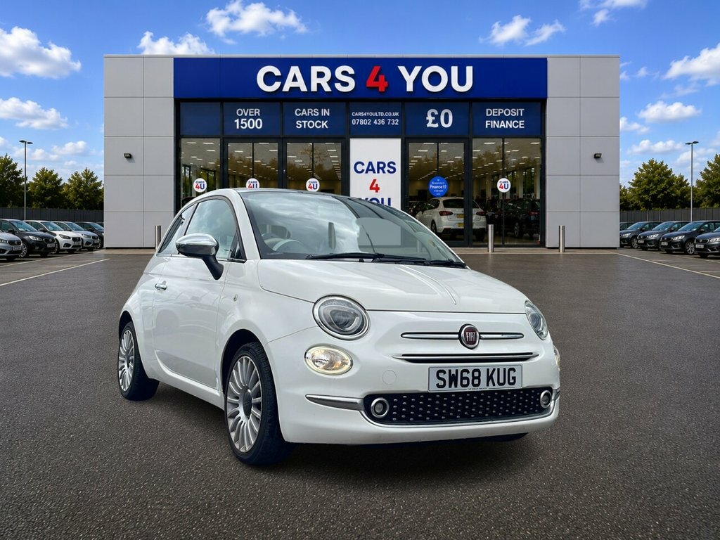 Fiat 500 1L Lounge SW68KUG White #3
