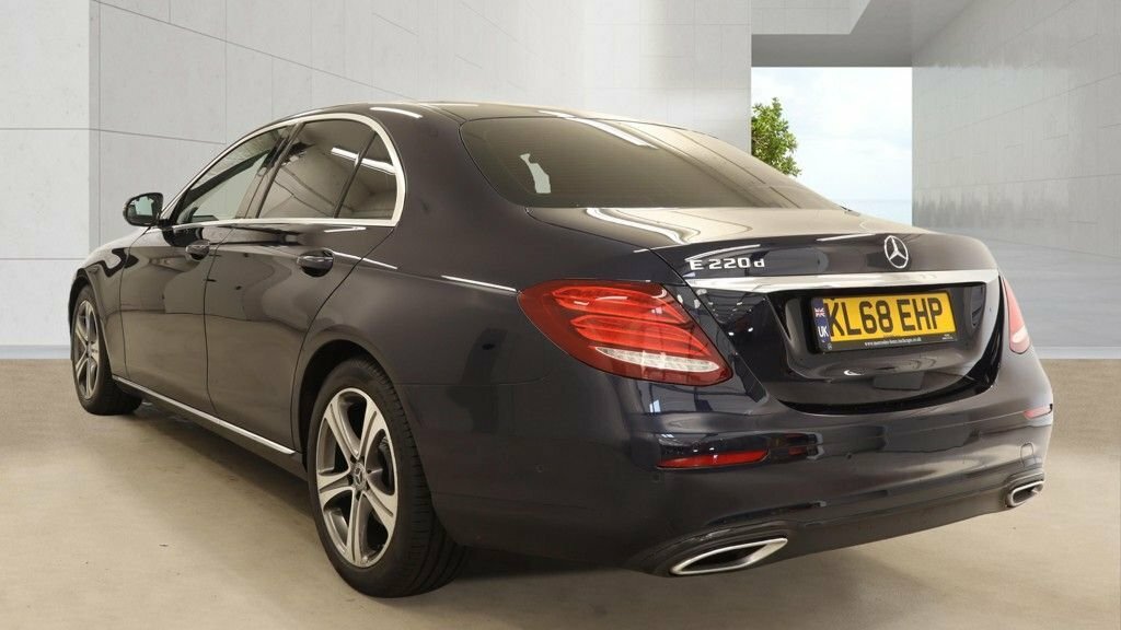 Mercedes-Benz E Class 2L Se Blue #3