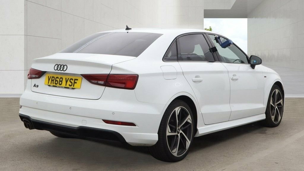 Audi A3 1.5L Black Edition White #4