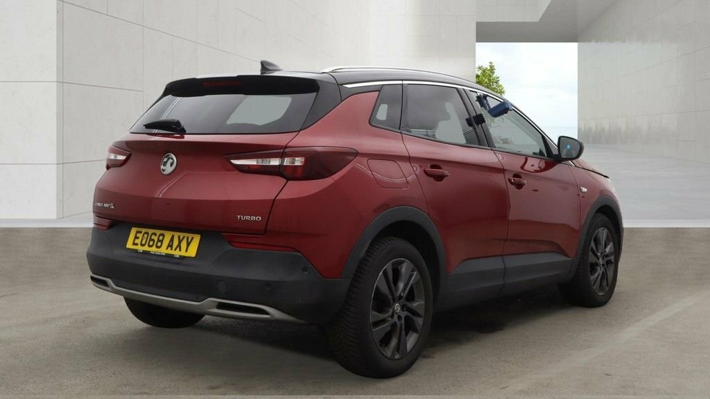 Vauxhall Grandland X 1.2L Sport Nav Red #4