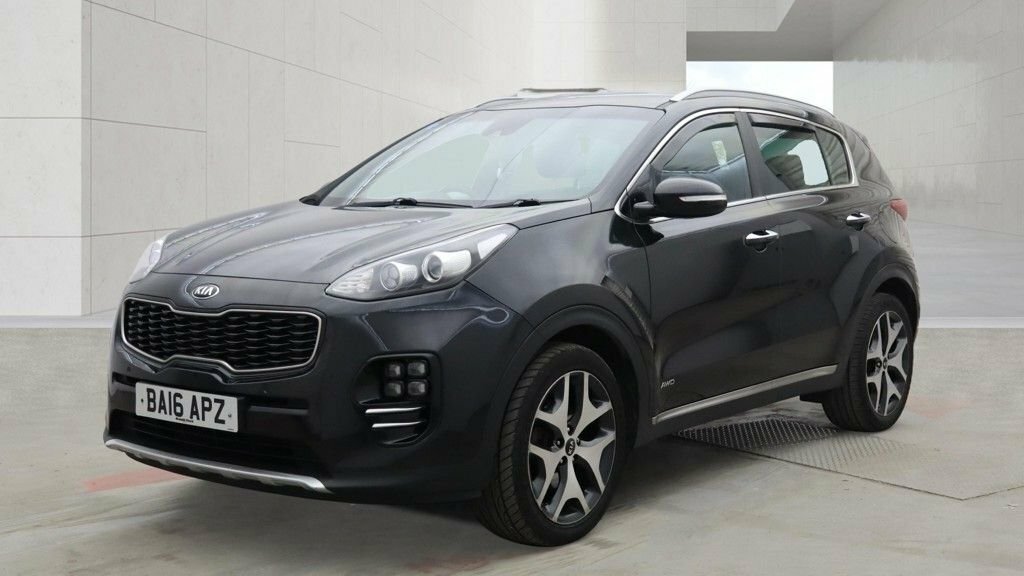 Kia Sportage 1.6 T-gdi Gt-line Dct Awd Euro 6 Black #2