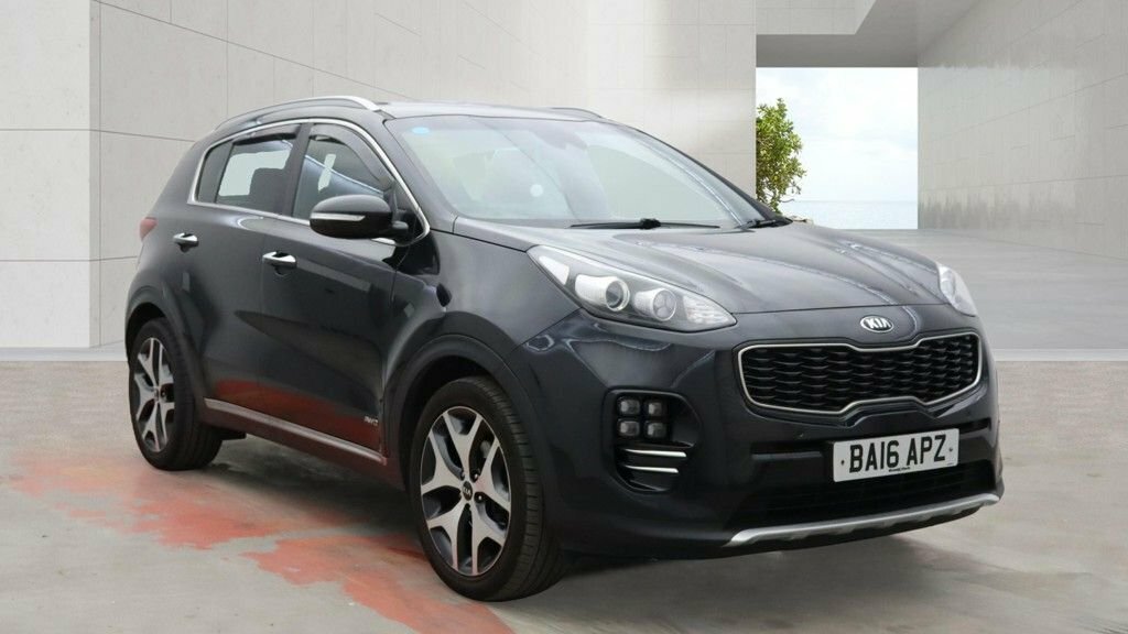 Kia Sportage 1.6 T-gdi Gt-line Dct Awd Euro 6 Black #1