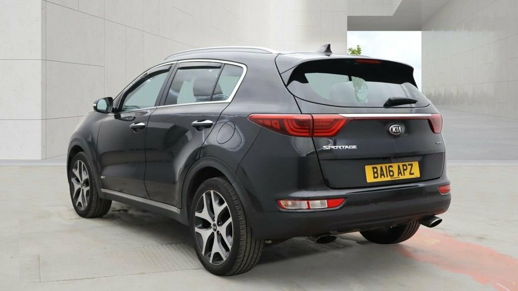 Kia Sportage 1.6 T-gdi Gt-line Dct Awd Euro 6 Black #3