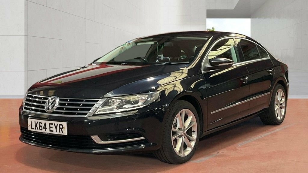 Volkswagen CC Saloon LK64EYR Black #2