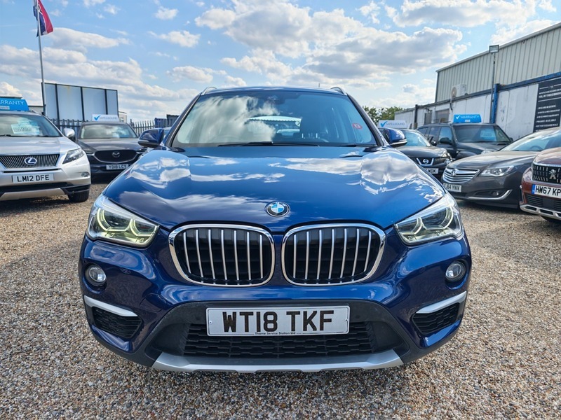 BMW X1 Xdrive20d Xline Blue #5