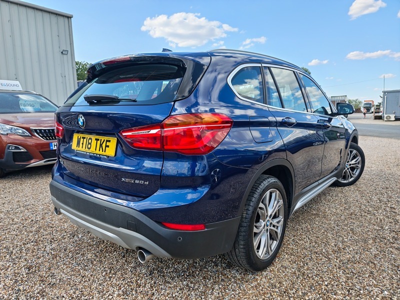 BMW X1 Xdrive20d Xline Blue #4