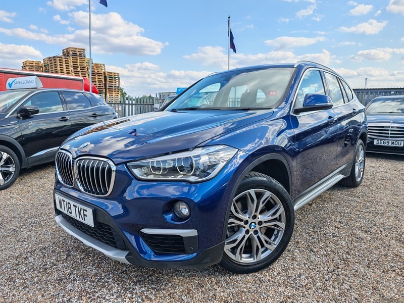 BMW X1 Xdrive20d Xline Blue #3