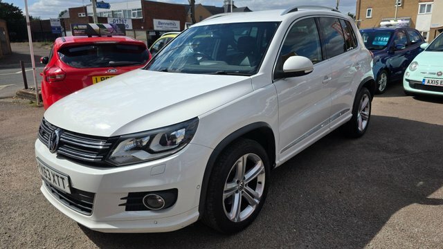 Volkswagen Tiguan 2.0 Tdi Bluemotion Tech R-line 4Wd Euro 5 Ss YK63XTT White #3