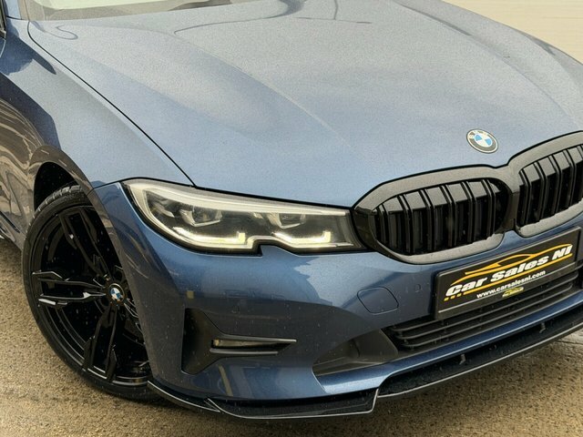 BMW 3 Series 2.0 318D Mht Se Saloon Hybrid Euro AP70UUM Blue #5
