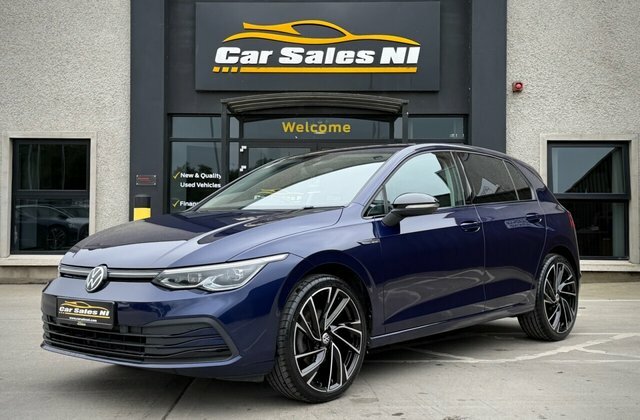 Volkswagen Golf 2.0 Tdi Style Hatchback Dsg Euro 6 S S SJ22UAB Blue #2