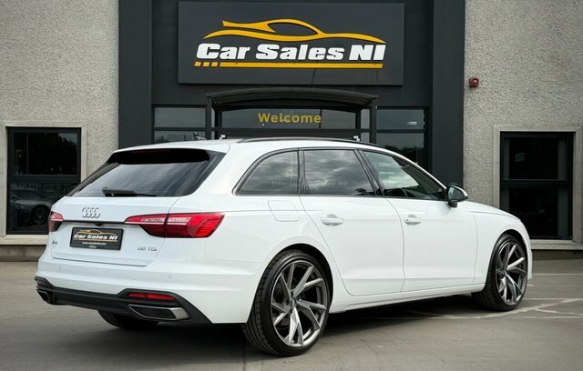 Audi A4 2.0 Tdi 35 Technik Estate S Tronic Euro GX23XHE White #3