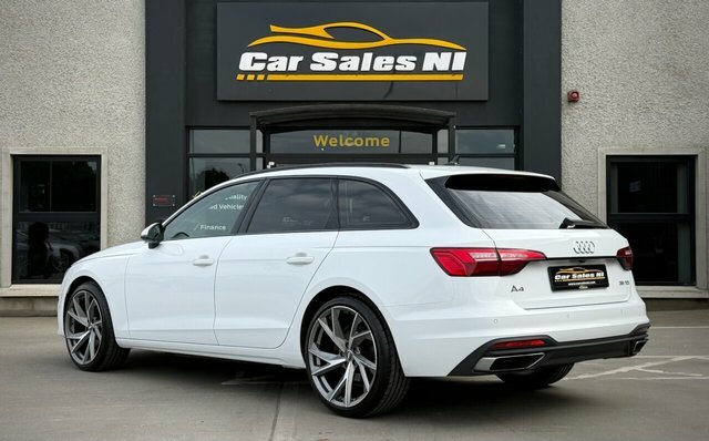 Audi A4 2.0 Tdi 35 Technik Estate S Tronic Euro GX23XHE White #4