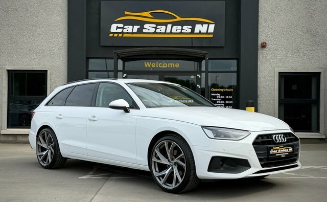 Audi A4 2.0 Tdi 35 Technik Estate S Tronic Euro GX23XHE White