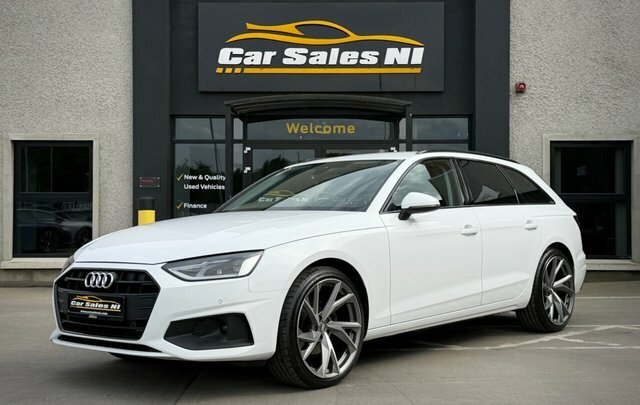 Audi A4 2.0 Tdi 35 Technik Estate S Tronic Euro GX23XHE White #2