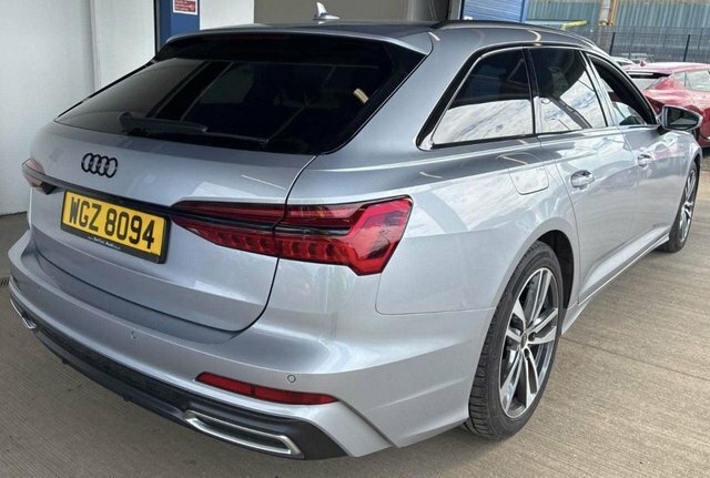 Audi A6 2.0 Tdi 40 S Line Estate S Tronic Euro Silver #4