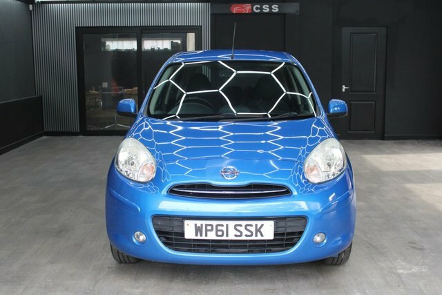 Nissan Micra 1.2 12V Acenta Hatchback Cvt Euro 5 80 Blue