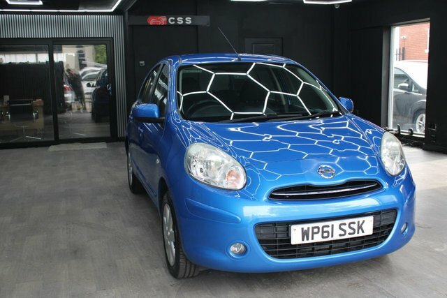 Nissan Micra 1.2 12V Acenta Hatchback Cvt Euro 5 80 Blue #3