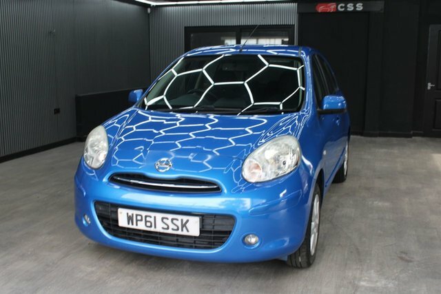 Nissan Micra 1.2 12V Acenta Hatchback Cvt Euro 5 80 Blue #2