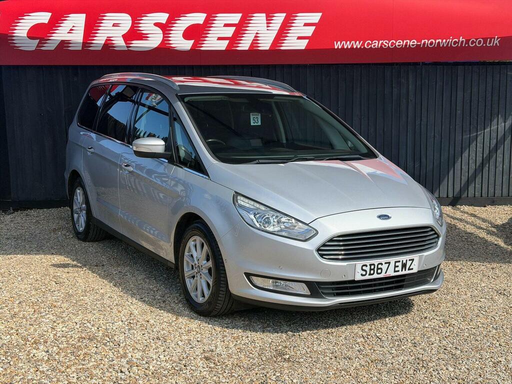 Ford Galaxy Mpv 2.0 Tdci Titanium X Euro 6 Ss 201767 Silver