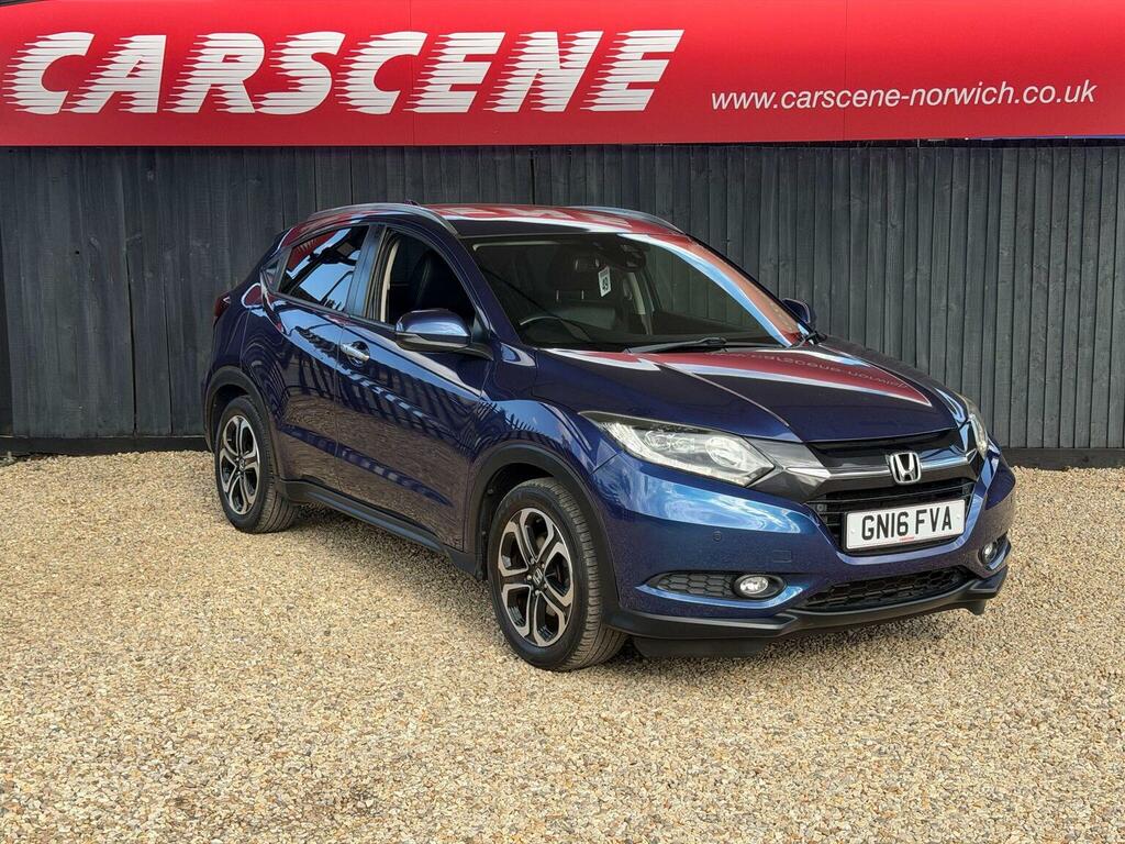 Honda Hr-V Suv 1.6 I-dtec Ex Euro 6 Ss 201616 Blue