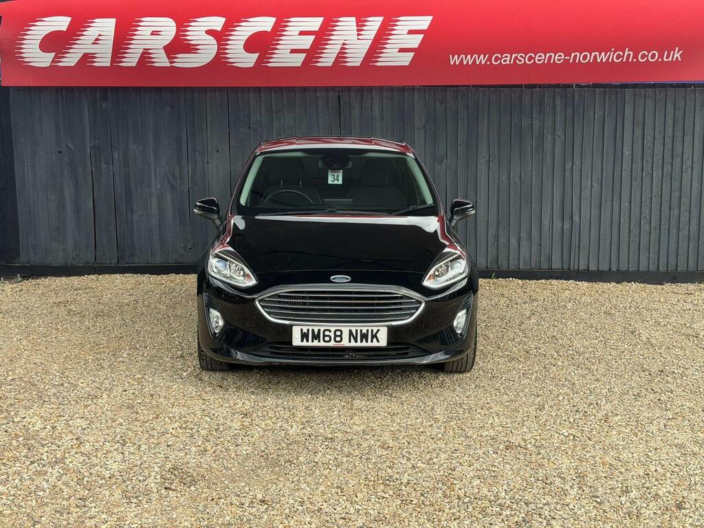 Ford Fiesta Hatchback 1.5 Tdci Titanium Euro 6 Ss 2018 Black